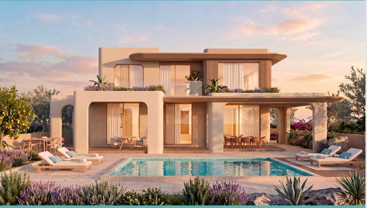فيلا ساحلية بتصميم عصري